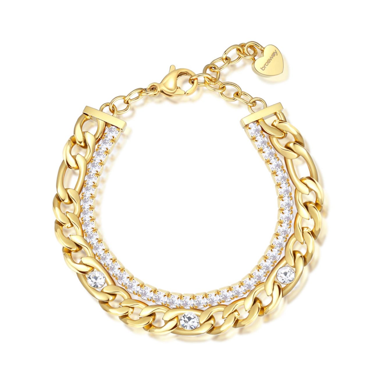 Bracciale Brosway donna Desideri Amore Crystal