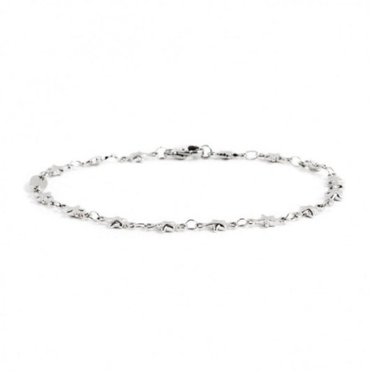 BRACCIALE MARLU' DONNA ACCIAIO CATENA STELLE
