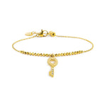 Bracciale Marlù donna con chiave pendente e cristalli