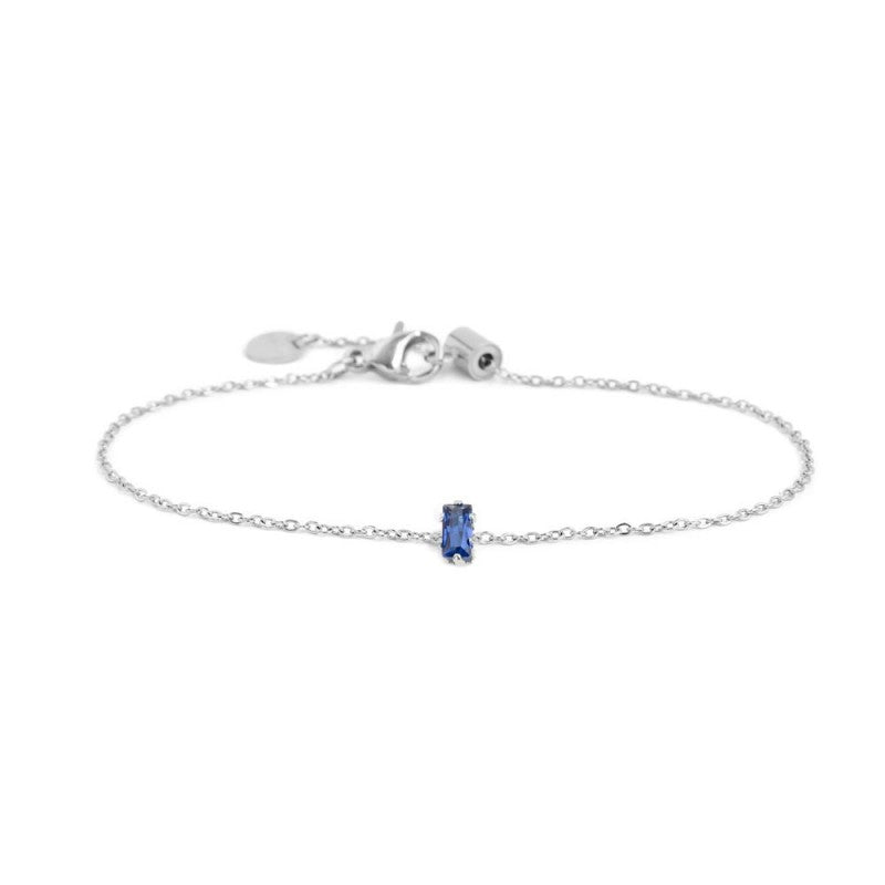 Bracciale Marlù donna Cristallo baguette blu