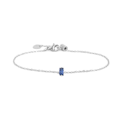 Bracciale Marlù donna Cristallo baguette blu