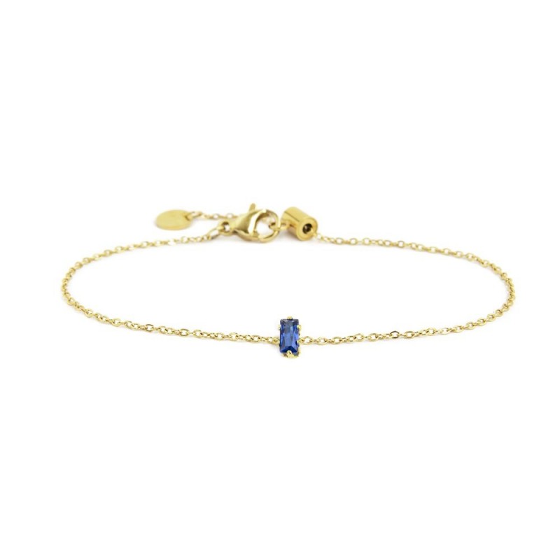 Bracciale Marlù donna Cristallo baguette blu