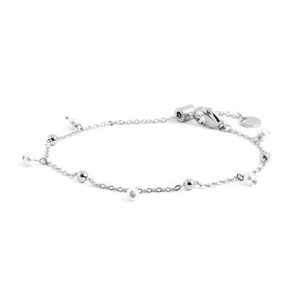 Bracciale Marlù donna Sfere e perle pendenti catena