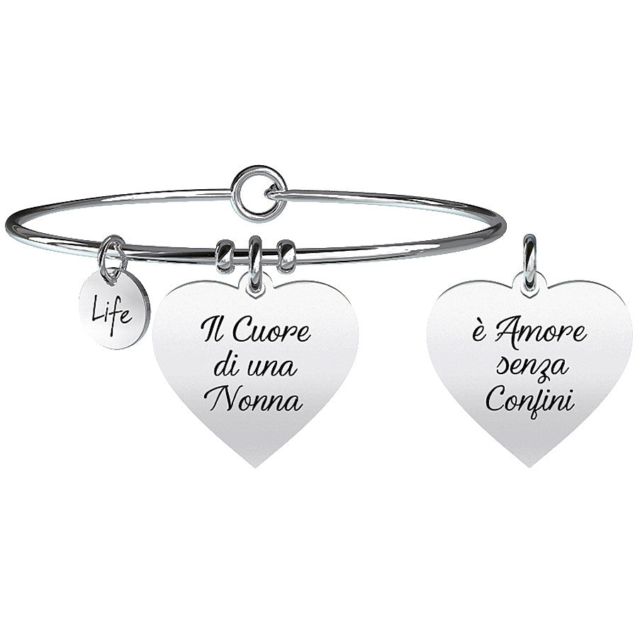 Bracciale Kidult donna Cuore-Nonna