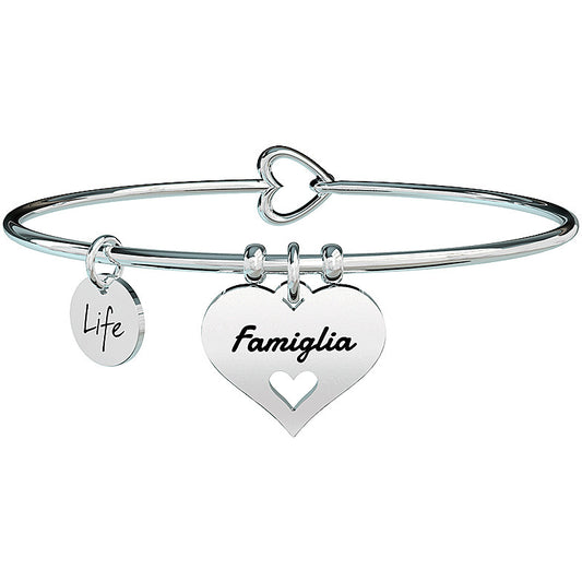 Bracciale Kidult donna Cuore-Famiglia