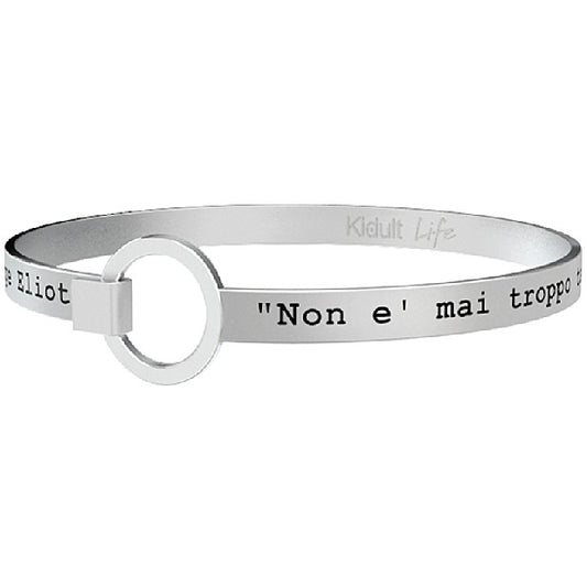 Bracciale Kidult donna "Non è mai troppo tardi.."