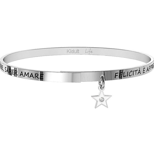 Bracciale Kidult donna "Felicità è apprezzare la bellezza.."