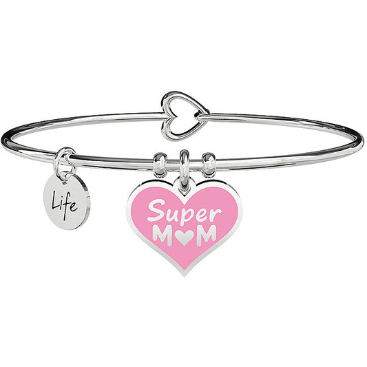 Bracciale Kidult donna Cuore-Super mom
