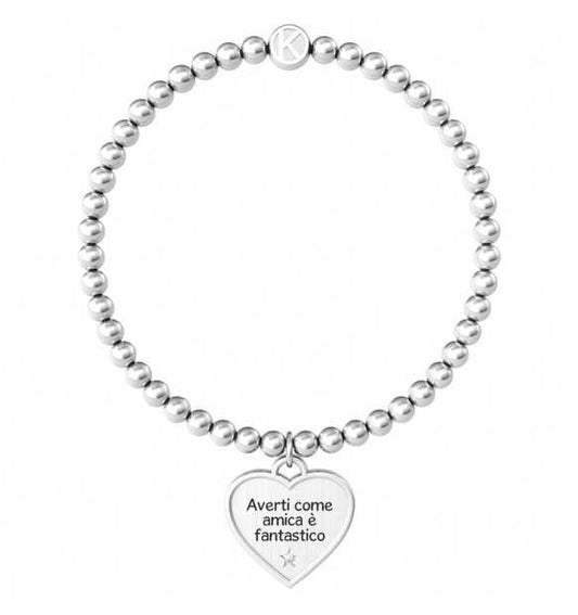 Bracciale Kidult donna Cuore - Amicizia