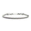 Bracciale Marlù uomo catena box rounded 4mm