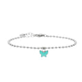 Bracciale Marlù donna sfere e farfalla smaltata
