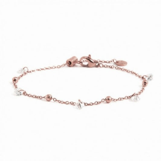 Bracciale Marlù Donna rosè con cristalli