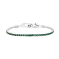 Bracciale Marlù Tennis 2,5mm con zircone centrale