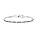 Bracciale Marlù Tennis 2,5mm con zircone centrale