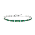 Bracciale Marlù Tennis 4mm con zircone centrale