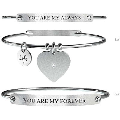 Bracciali Kidult set uomo-donna Lui&Lei-Always&Forever