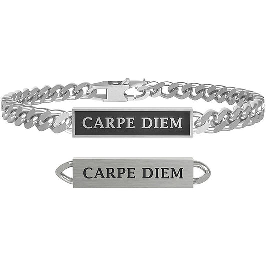 Bracciale Kidult uomo "Carpe diem"