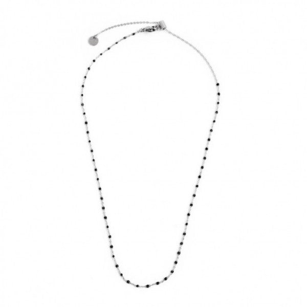 Collana Marlù Donna Smalto Nero