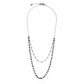 Collana Marlù Donna Cristalli Neri