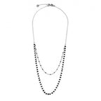 Collana Marlù Donna Cristalli Neri