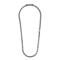 Collana Marlù uomo Catena marina brunita