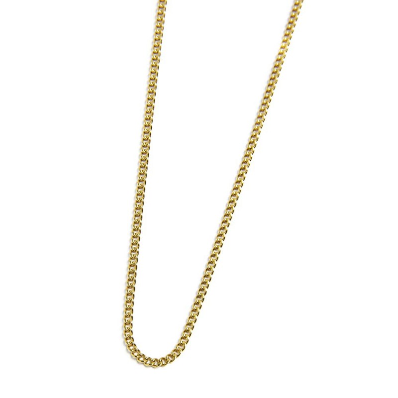 Collana Marlù donna catena grumetta 50cm gold