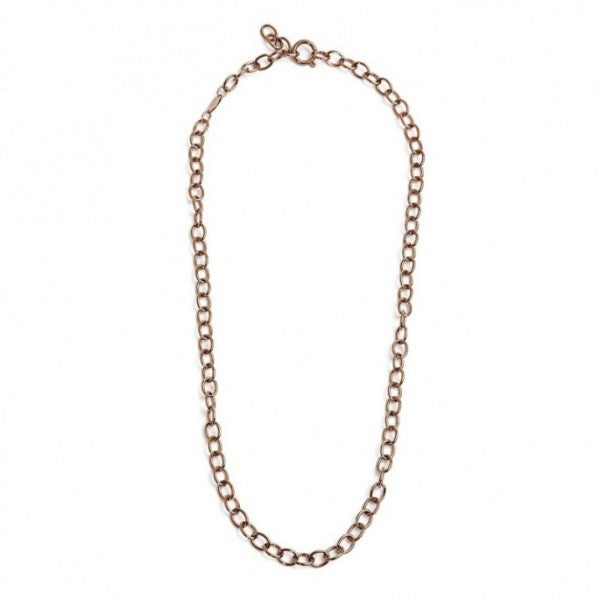 Collana Marlù Donna CATENA "O" 5,60 MM PVD ROSE'