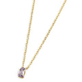 Collana Marlù donna Cristallo baguette viola