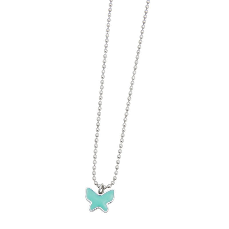Collana Marlù donna farfalla piccola smaltata
