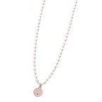 Collana Marlù Donna con pendente 'Albero dei Valori' con perle bianche PVD Rosè