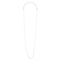 Collana Marlù donna Perle 3,30mm con catena 90cm
