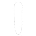Collana Marlù donna Perle 3,30mm e sfere con catena 90cm