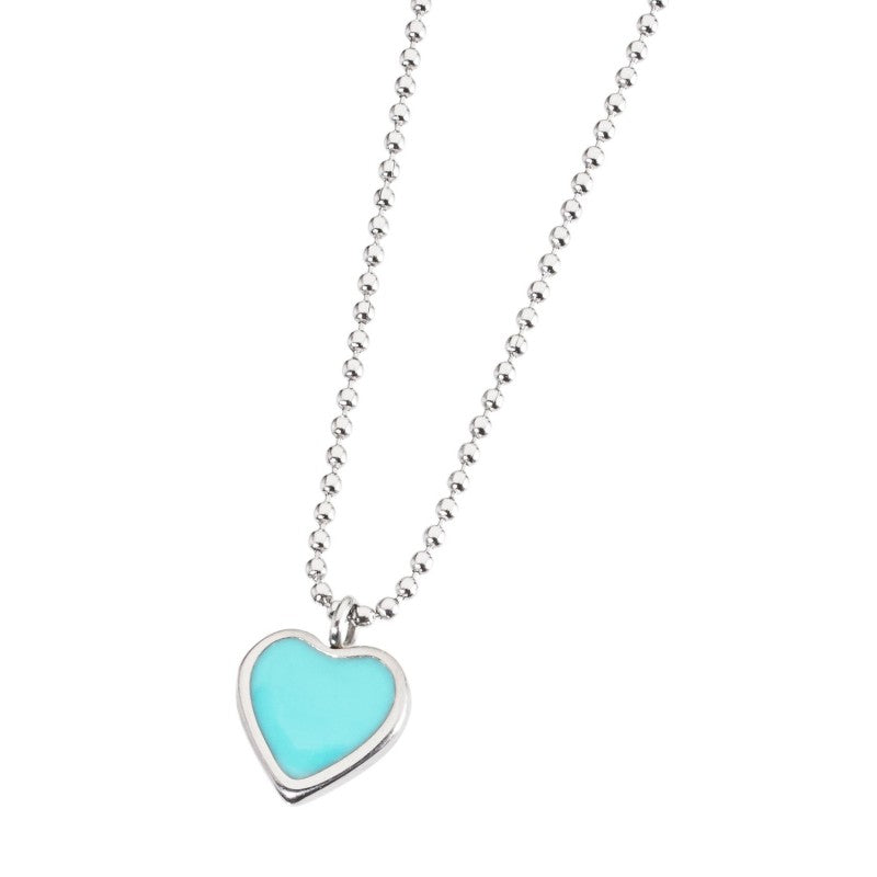 Collana Marlù donna cuore piccolo smaltato