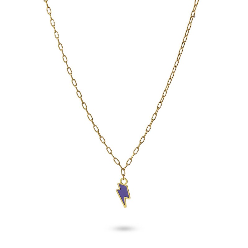 Collana Donna Anartxy Enamel Fulmine