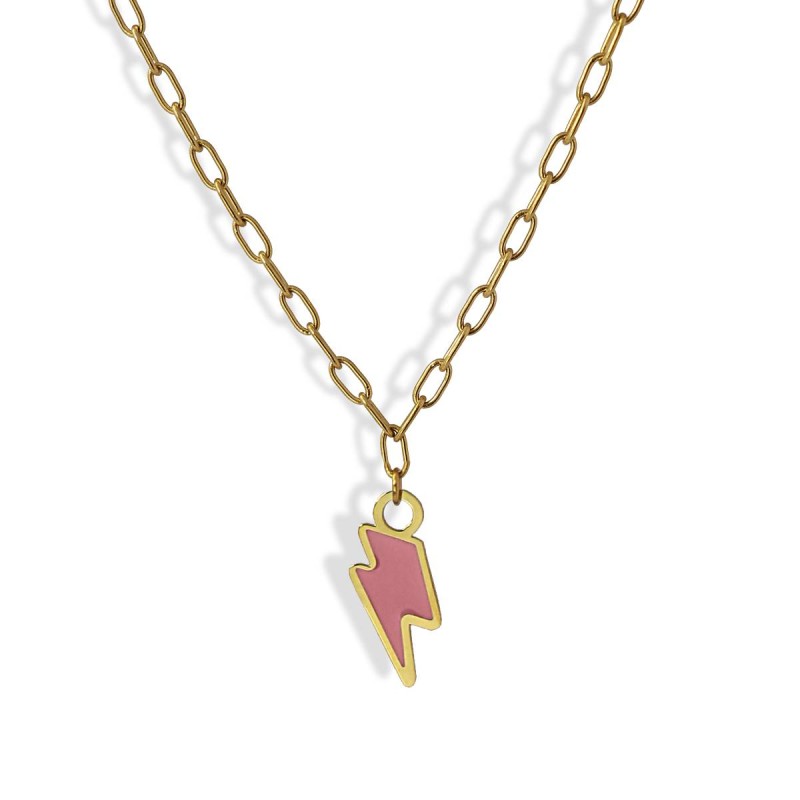 Collana Donna Anartxy Enamel Fulmine