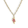 Collana Donna Anartxy Enamel Fulmine