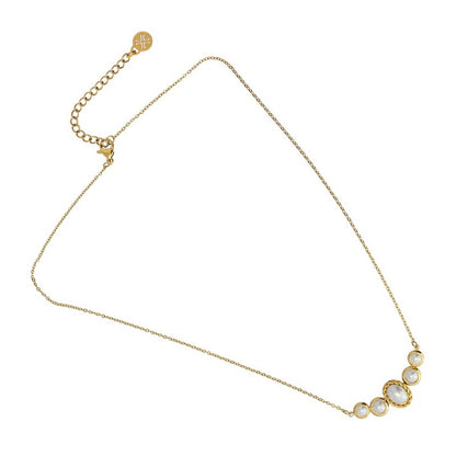 Collana Donna Anartxy Stone & Pearl Cinque Perle