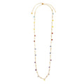 Collana Marlù donna Cristalli colorati e sfere 90cm