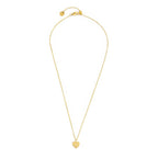 Collana Marlù donna con cuore pendente e cristallo rosso