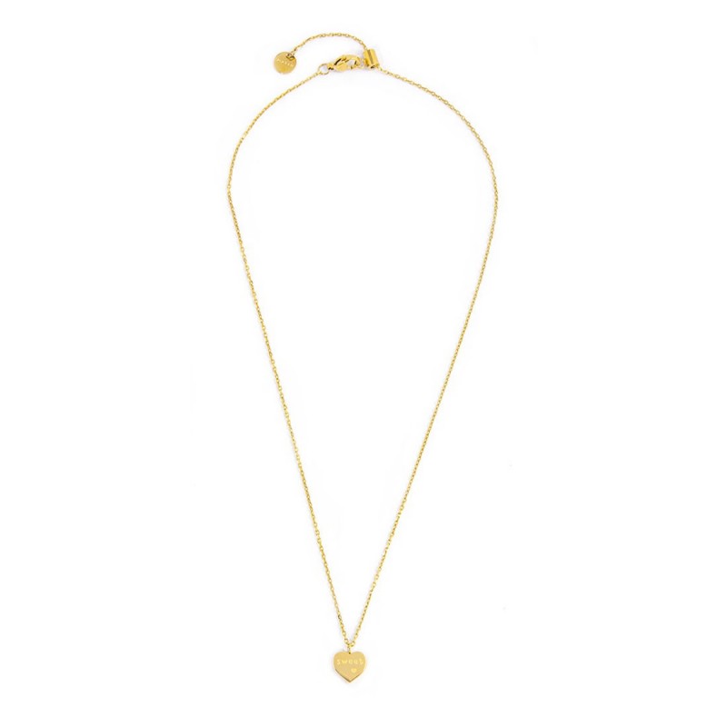 Collana Marlù donna con cuore pendente e cristallo rosso