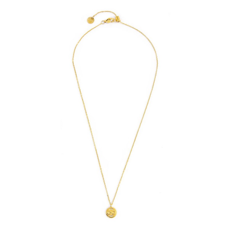 Collana Marlù donna con infinito pendente e cristalli