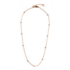 Collana Marlù Donna PVD ROSE CON SFERE