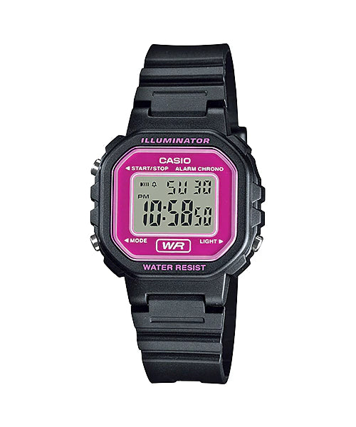 Orologio Casio bambina Digitale Nero Quadrante Pink