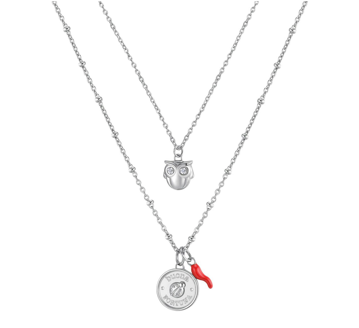Collana Brosway Chakra Fortuna Gufetto