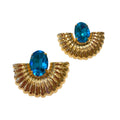 Orecchini donna Diamond Accessori Ventaglio Turchese