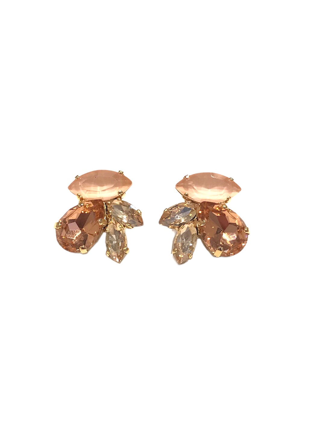 Orecchini Diamond Accessori Floral Chic Rosa