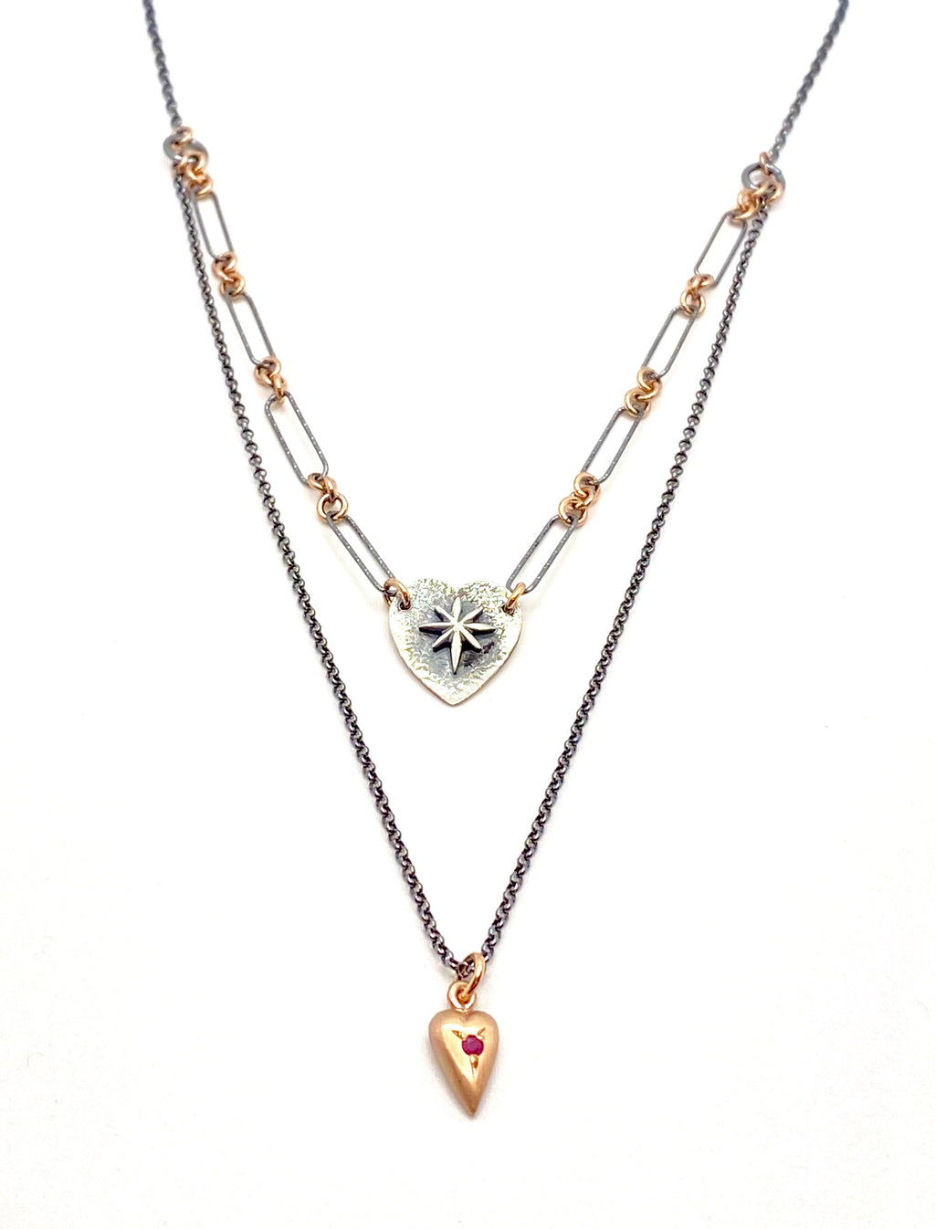Collana Sacramore cuore vintage