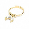 Anello Marlù Luna pendente