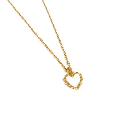 Collana donna Vivian Tiny Heart Pendant Gold