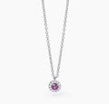 Collana donna Mabina con tormalina sintetica MILANESIENNE